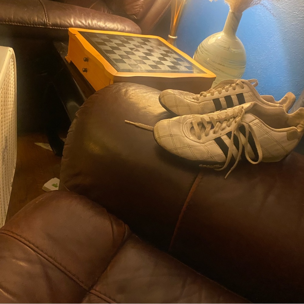 Adidas White and Black Sneakers - Picture 2 of 2